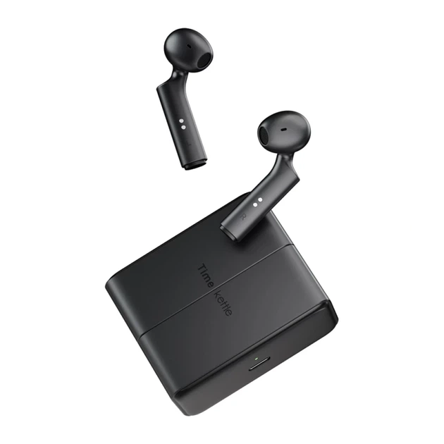 Наушники TWS TimeKettle W4 Plus с переводом Black (W4plus) - Фото 1 Наушники TWS TimeKettle W4 Plus с переводом Black (W4plus) - изображение 1