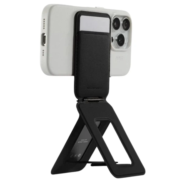Магнитный кошелек и подставка Moft Movas Tripod MagSafe Black (MS027WA-1-ME-JTBK) - изображение 2