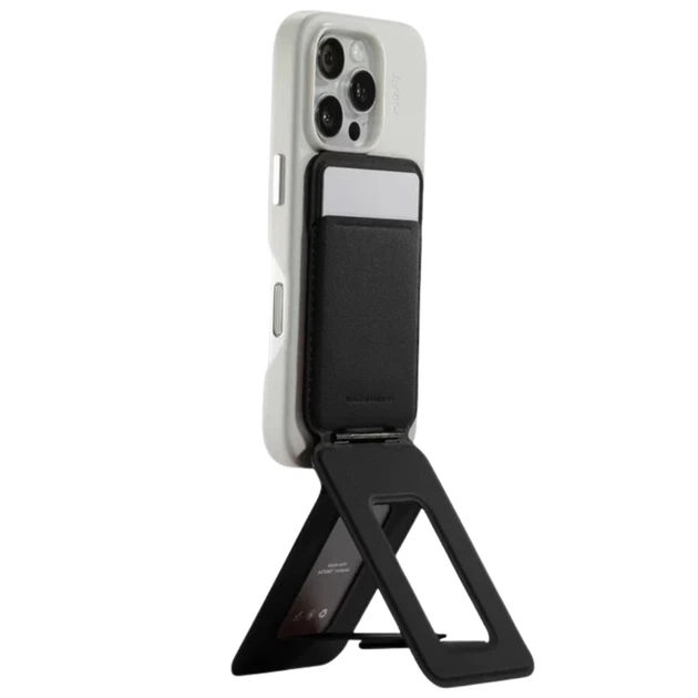 Магнитный кошелек и подставка Moft Movas Tripod MagSafe Black (MS027WA-1-ME-JTBK) - изображение 3