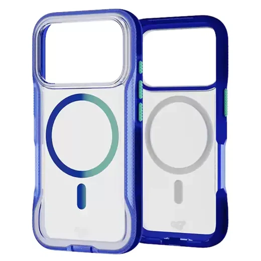 Противоударный чехол Tech21 EvoPro Electric Blue/Jelly Mint MagSafe Case для iPhone 17 Pro - изображение 2