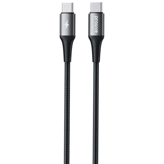 Кабель Proove WireX Pro Type-C to Type-C 100W 1.5m Black (CCWX11002201) - Фото 1 Кабель Proove WireX Pro Type-C to Type-C 100W 1.5m Black (CCWX11002201) - зображення 1