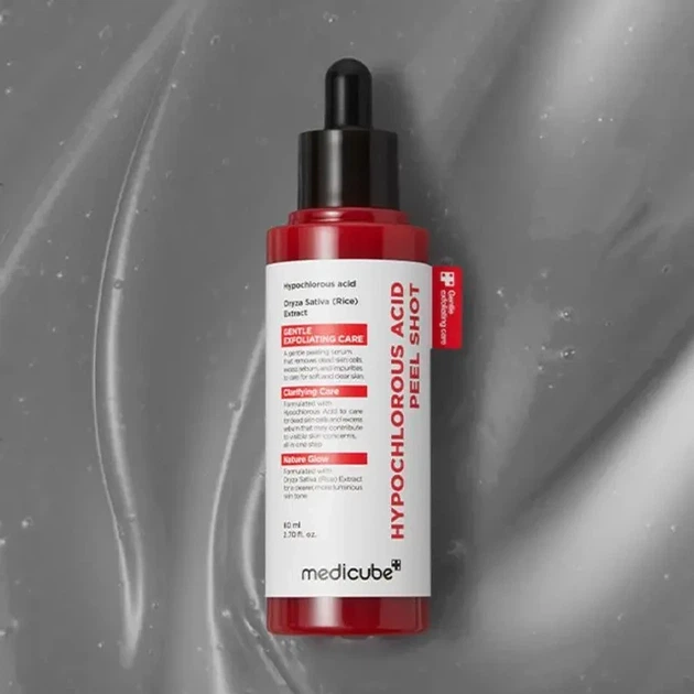 Пілінг-скатка MEDICUBE Hypochlorous Acid Peel Shot 80 мл - Фото 4 Пілінг-скатка MEDICUBE Hypochlorous Acid Peel Shot 80 мл - зображення 4