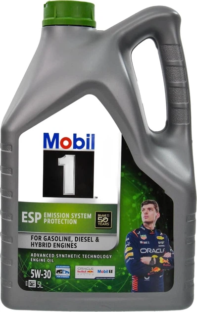 Моторна олива Mobil 1 ESP 5W-30 5 л (155145) - зображення 2