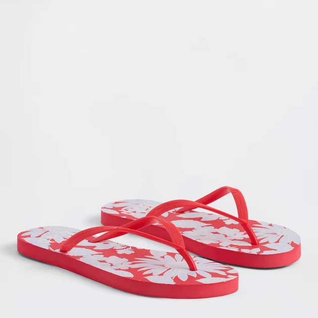 Женские вьетнамки для пляжа GAP 941604010 40 (9US) 26.5 см Красные (1162358446) - изображение 2