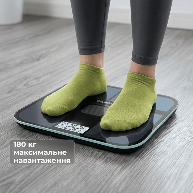 Умные весы RENPHO Elis Solar 2 Black - изображение 2