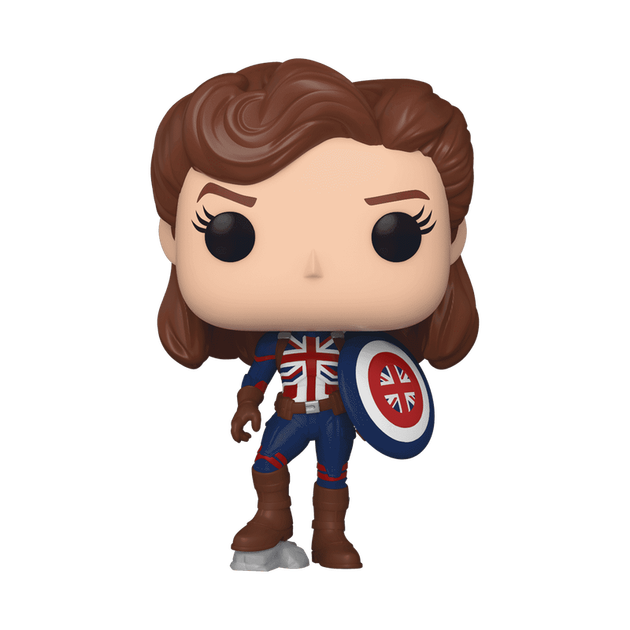 Фигурка Funko POP! Marvel: What If...? — Captain Carter (Капитан Картер) #870 - Фото 2 Фигурка Funko POP! Marvel: What If...? — Captain Carter (Капитан Картер) #870 - изображение 2