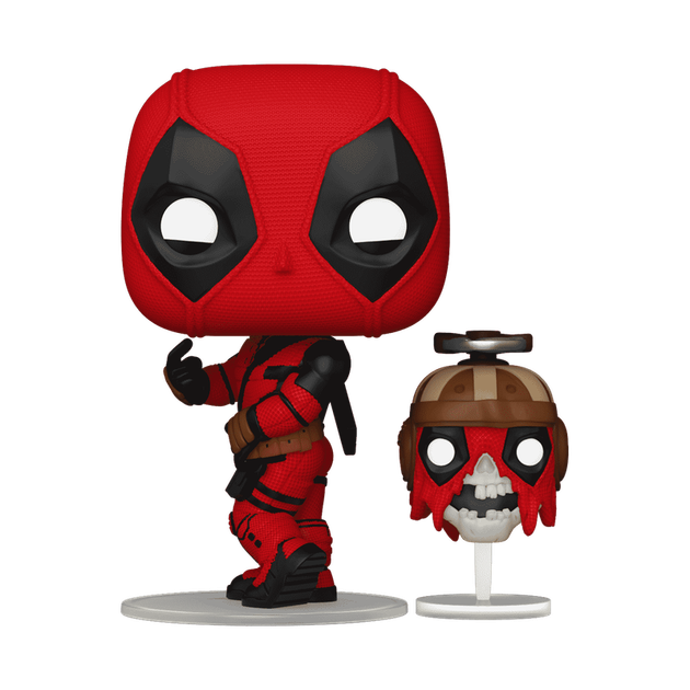 Фігурка Funko POP! & Buddy Marvel: Deadpool & Wolverine — Deadpool with Headpool (Дедпул з Хедпулом) #1400 - Фото 2 Фігурка Funko POP! & Buddy Marvel: Deadpool & Wolverine — Deadpool with Headpool (Дедпул з Хедпулом) #1400 - зображення 2