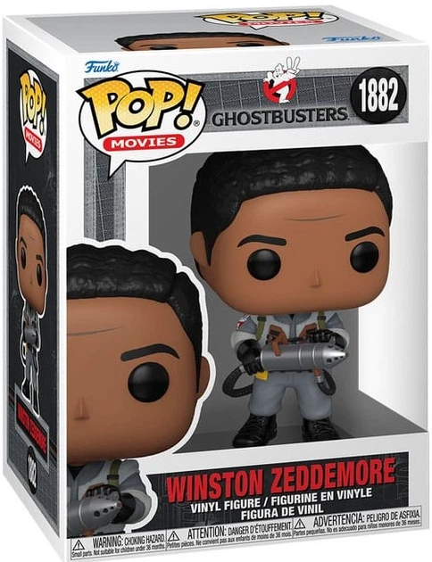 Фігурка Funko POP! Movies: Ghostbusters II — WINSTON ZEDDEMORE (Вінстон Зеддмор) #1882 - Фото 1 Фігурка Funko POP! Movies: Ghostbusters II — WINSTON ZEDDEMORE (Вінстон Зеддмор) #1882 - зображення 1