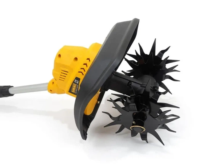 Аккумуляторный культиватор DeWalt Maximal Pro 48 В мини мотокультиватор 2800 Вт бесщеточный 6 А·ч с 2 аккумуляторами электротяпка для рыхления почвы сада огорода грядок Fenix 25 - изображение 7