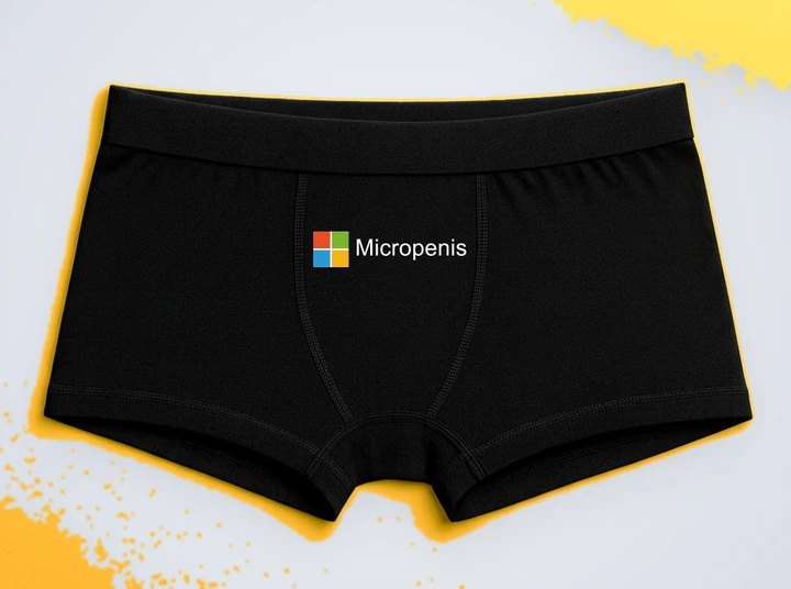 Мужские трусы-боксеры с принтом Micropenis Микропенис Черный XXL - Фото 1 Мужские трусы-боксеры с принтом Micropenis Микропенис Черный XXL - изображение 1