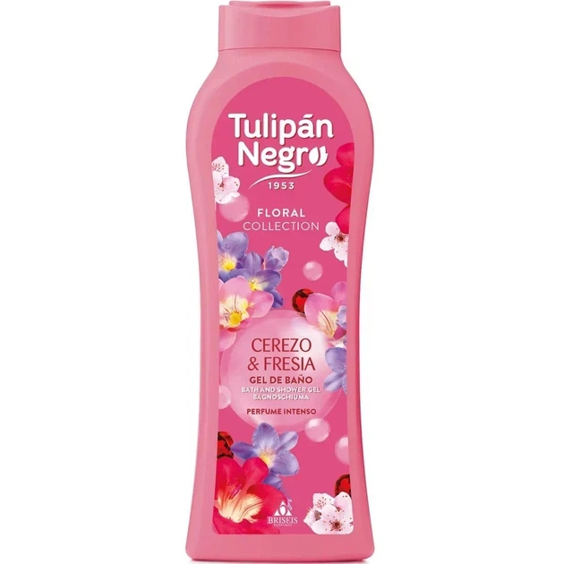 Гель для душу TULIPAN NEGRO Cerezo & Fresia Вишня і фрезія, 650 мл - Фото 1 Гель для душу TULIPAN NEGRO Cerezo & Fresia Вишня і фрезія, 650 мл - изображение 1