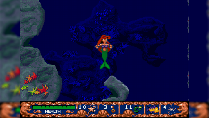 Игра RMC Mega Drive Ariel the Little Mermaid Английская Версия - изображение 4