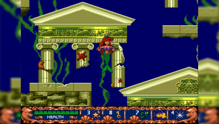 Игра RMC Mega Drive Ariel the Little Mermaid Английская Версия - изображение 6