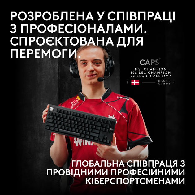 Клавіатура дротова Logitech G PRO X2 RAPID TKL RGB US USB Black (920-014083) - Фото 9 Клавіатура дротова Logitech G PRO X2 RAPID TKL RGB US USB Black (920-014083) - зображення 9