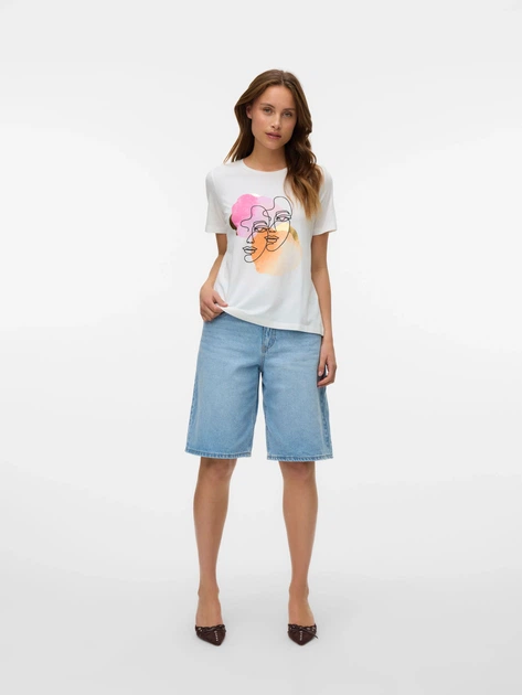 Футболка Vero Moda 9684010 Белый M VMW667 - Фото 4 Футболка Vero Moda 9684010 Белый M VMW667 - изображение 4