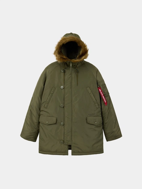 Парка Alpha Industries 10267375 Зелёный S ALD499 - Фото 4 Парка Alpha Industries 10267375 Зелёный S ALD499 - изображение 4