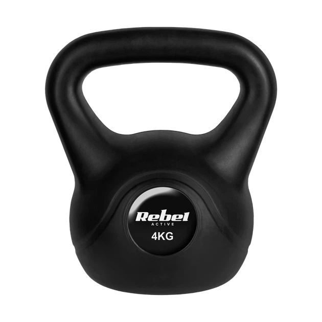 Гиря битумная 4 кг REBEL ACTIVE (RBA-2312) - изображение 2