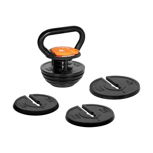 Гиря чугунная регулируемая REBEL ACTIVE 18 kg (RBA-2324-18) - Фото 3 Гиря чугунная регулируемая REBEL ACTIVE 18 kg (RBA-2324-18) - изображение 3