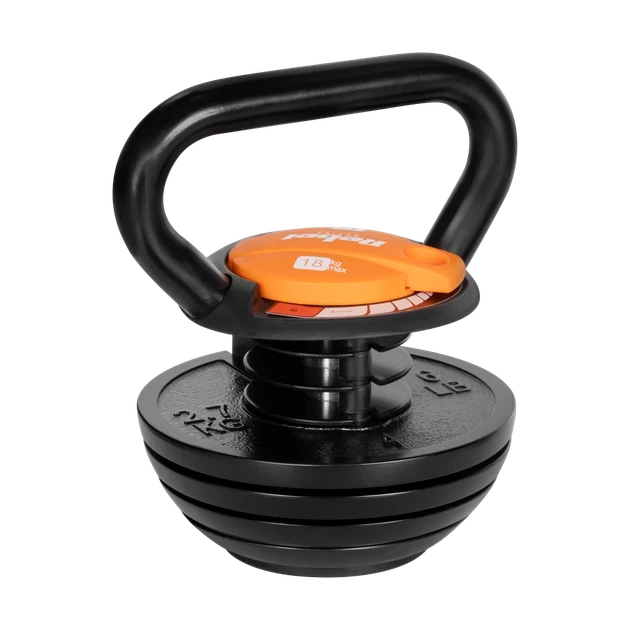 Гиря чугунная регулируемая REBEL ACTIVE 18 kg (RBA-2324-18) - Фото 4 Гиря чугунная регулируемая REBEL ACTIVE 18 kg (RBA-2324-18) - изображение 4