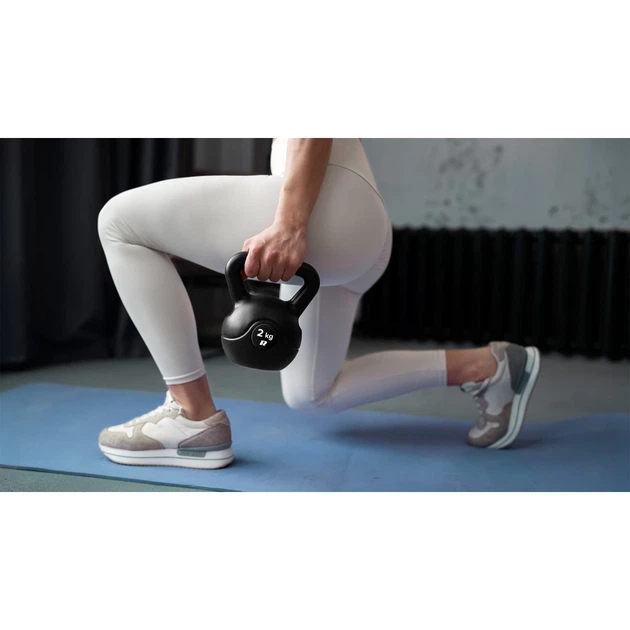 Гиря бітумна 8 кг REBEL ACTIVE (RBA-2314) - зображення 6