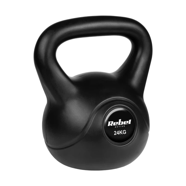 Гиря битумная REBEL ACTIVE 24 kg (RBA-2322) - Фото 1 Гиря битумная REBEL ACTIVE 24 kg (RBA-2322) - изображение 1