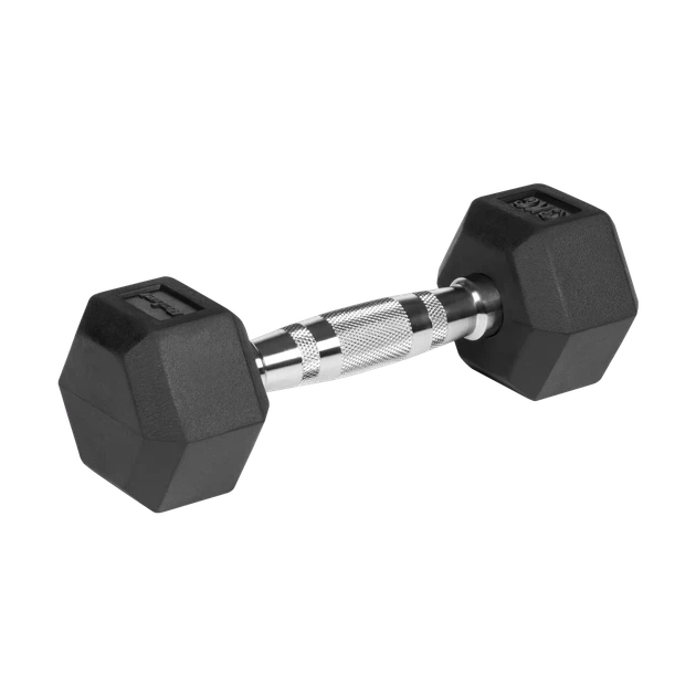 Гантелі REBEL ACTIVE HEX гумовані 2x3 кг (RBA-2325-03) - Фото 3 Гантелі REBEL ACTIVE HEX гумовані 2x3 кг (RBA-2325-03) - зображення 3