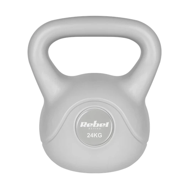 Гиря битумная Rebel Active 24 кг Gray (RBA-2322G-24) - Фото 2 Гиря битумная Rebel Active 24 кг Gray (RBA-2322G-24) - изображение 2