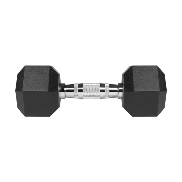 Гантелі REBEL ACTIVE HEX гумовані 2x6 кг (RBA-2325-06) - Фото 4 Гантелі REBEL ACTIVE HEX гумовані 2x6 кг (RBA-2325-06) - зображення 4