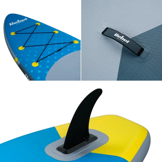 Дошка SUP REBEL ACTIVE RBA4501 Blue (RBA-4501-BL) - зображення 11