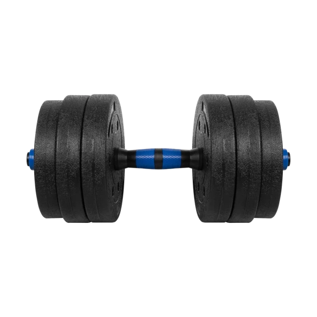 Гантель битумная регулируемая со связкой 2x10 кг REBEL ACTIVE (RBA-2300) - Фото 4 Гантель битумная регулируемая со связкой 2x10 кг REBEL ACTIVE (RBA-2300) - изображение 4