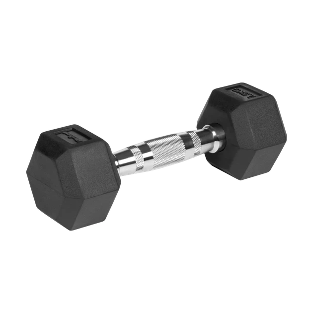 Гантелі гумовані HEX REBEL ACTIVE 2x2.5 кг - зображення 3