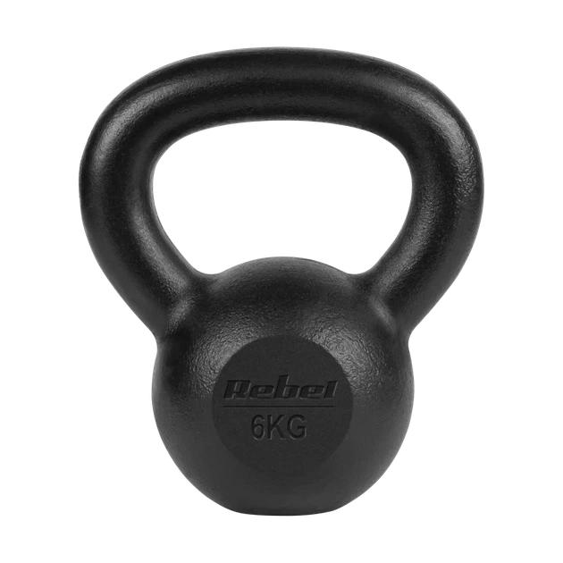 Гиря чугунная REBEL ACTIVE 6 kg (RBA-2323-06) - изображение 2