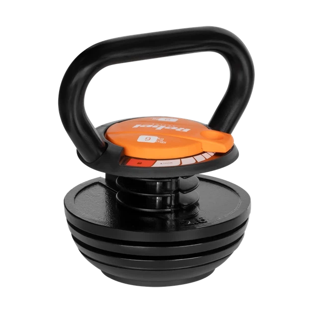 Гиря чугунная регулируемая REBEL ACTIVE 9 kg (RBA-2324-9) - изображение 4