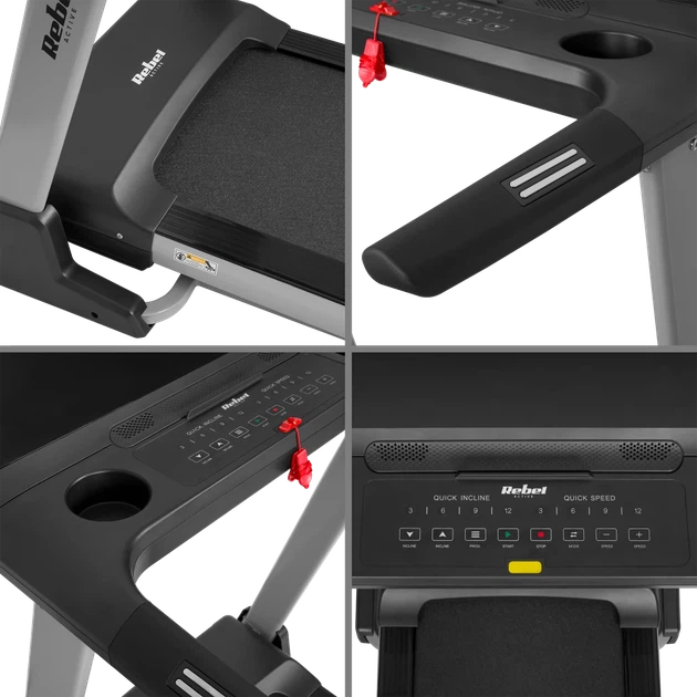 Бігова доріжка REBEL ACTIVE RBA-1004 (5901890098090) - Фото 11 Бігова доріжка REBEL ACTIVE RBA-1004 (5901890098090) - зображення 11