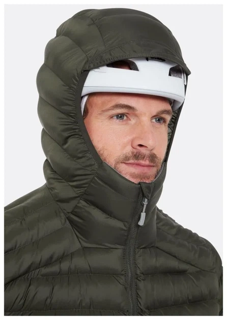 Зимова чоловіча куртка Rab Cirrus Alpine Jacket, Beluga (S) - зображення 6