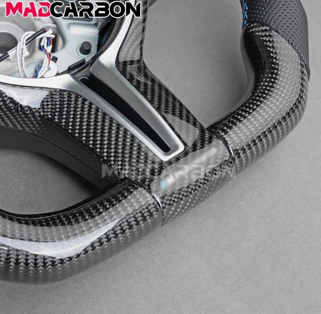 Кермо BMW F Series M Performance карбонове з LED-екраном F20 F21 F23 F30 F31 F32 F33 F36 X3 F25 F15 F01 F02 F06 F07 F10 F11 F12 F13 (P-423) - изображение 9