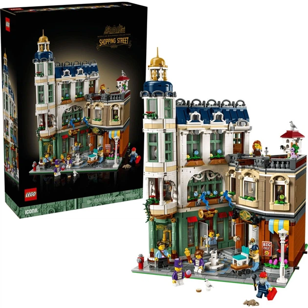 Конструктор LEGO Icons Торговая улица (11371) [177020] - изображение 5