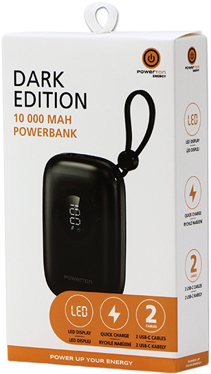 УМБ Powerton Energy 10000mAh 22.5W Dark Edition (WPAN32-2) - зображення 3