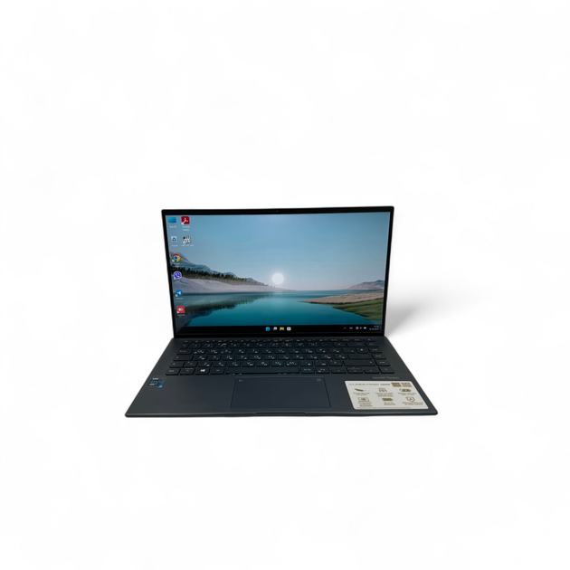 Ноутбук ASUS ZenBook 14 UX435EAL / 14" (1920x1080) IPS / Intel Core i7-1165G7 (4 (8) ядер по 2.8 - 4.7 GHz) / 16 GB DDR4 / 512 GB SSD / Intel Iris Xe Graphics / WebCam б/в - зображення 2