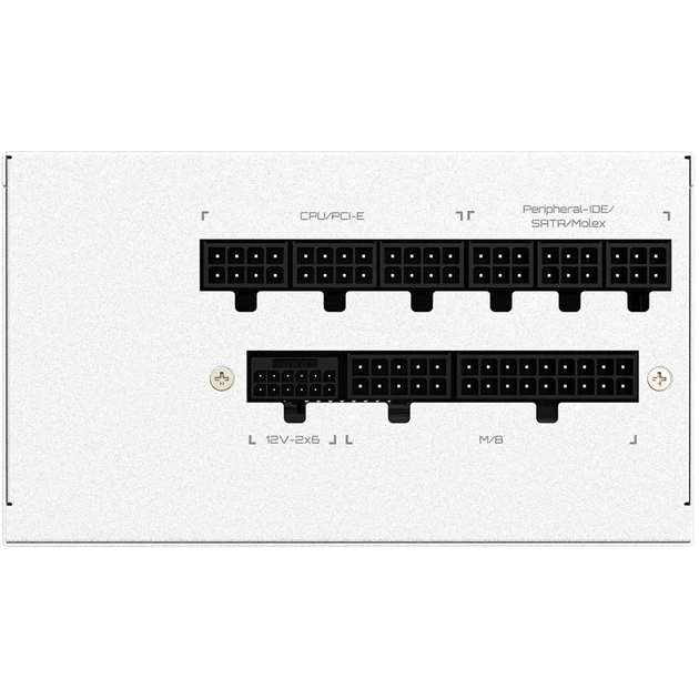 Блок живлення GIGABYTE GP-UD850GM PG5 ICE (850W, ATX 3.1, PCIe 5.1, 80 Plus Gold, White) - Фото 6 Блок живлення GIGABYTE GP-UD850GM PG5 ICE (850W, ATX 3.1, PCIe 5.1, 80 Plus Gold, White) - изображение 6