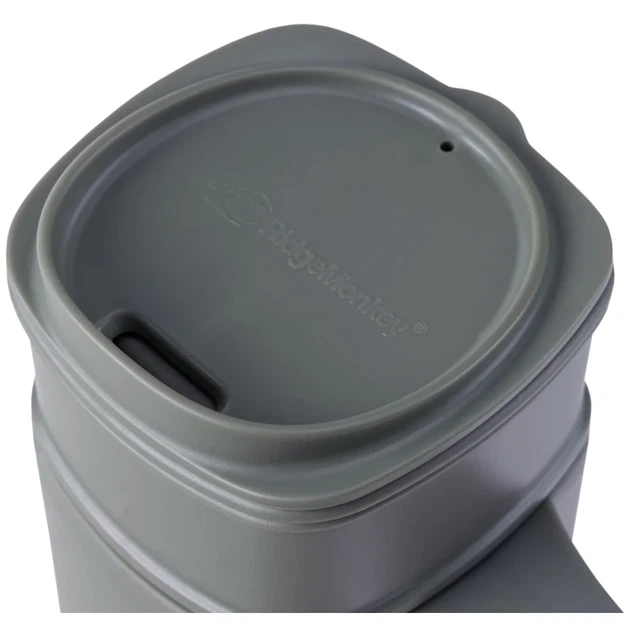 Термокружка RidgeMonkey ThermoMug DLX Brew Set Grey с набором емкостей - изображение 3