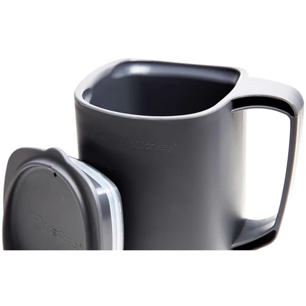 Термокружка RidgeMonkey ThermoMug 0.4l Gunmetal grey - Фото 2 Термокружка RidgeMonkey ThermoMug 0.4l Gunmetal grey - зображення 2