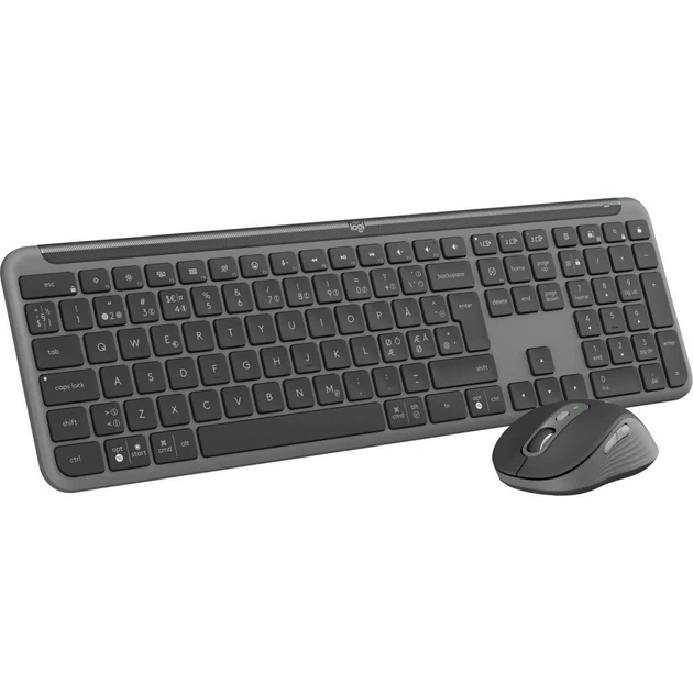 Комплект Logitech Signature Slim MK950 for Business Wireless/Bluetooth UA Graphite (920-012508) - изображение 3