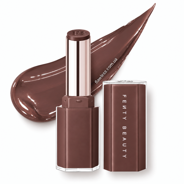 Помада блеск для губ Fenty Beauty by Rihanna Gloss Bomb Stix High-Shine Gloss Stick 12 Rose Amber Cool Taupe Brown 3.6g - Фото 1 Помада блеск для губ Fenty Beauty by Rihanna Gloss Bomb Stix High-Shine Gloss Stick 12 Rose Amber Cool Taupe Brown 3.6g - изображение 1