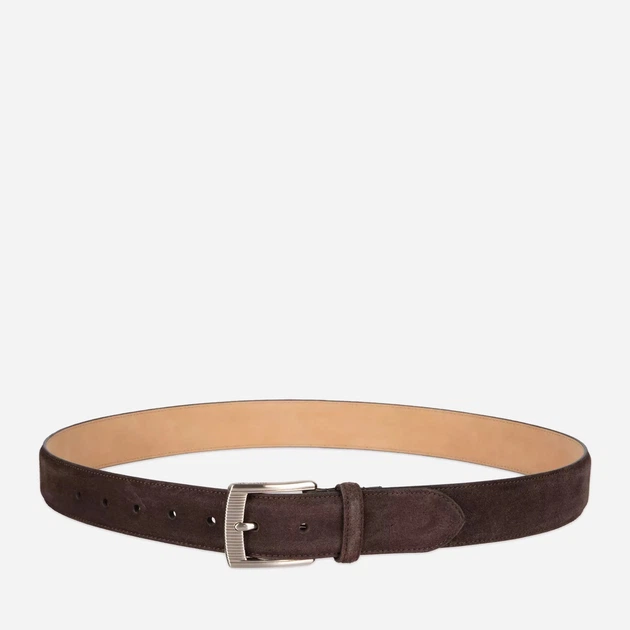 Ремень мужской замшевый Tommy Hilfiger 474143907 34-36 (110.5 см) Коричневый (1162526446) - изображение 4