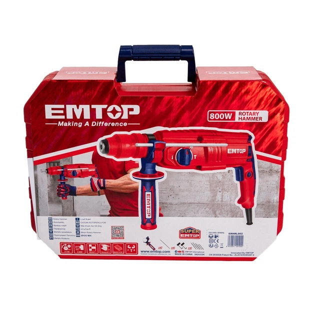 Перфоратор EMTOP ERHRL802 - изображение 14