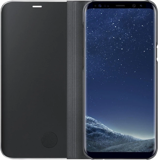 Чохол-книжка Clear View Standing Cover для Samsung Galaxy S8 Plus (G955) (EF-ZG955CBEGRU) Black - изображение 3