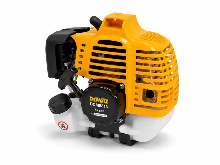 Бензокоса DeWalt DCM881N 5,4 кВт мотокоса бензинова 7,3 к с тример 52 см³ 11500 об хв з прямою штангою 28 мм ножем ліскою фрезою для трави бур'янів чагарників саду ділянки - зображення 6