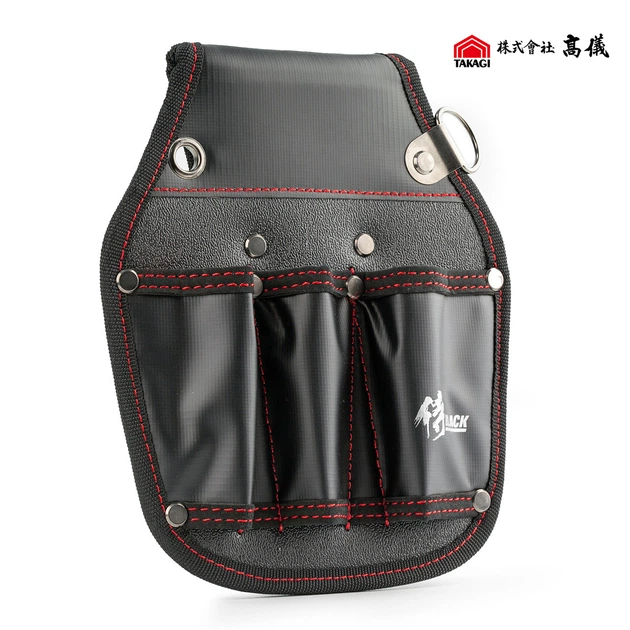 Поясний чохол Takagi Samurai Black SRBT-3 чорний 3 кишені - изображение 2