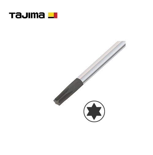 Викрутка TORX TAJIMA ELT10-75 магнітна 75 мм Cr-V-Mo (1301-0927) - изображение 4